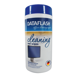 Почистващи мокри кърпи за екрани и офис техника DАТАFLASH .3659