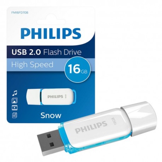 Флаш памет PHILIPS Snow edition 16GB.6877