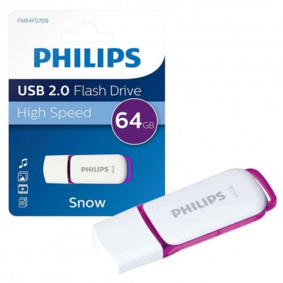 Флаш памет PHILIPS Snow Edition 64GB .6134