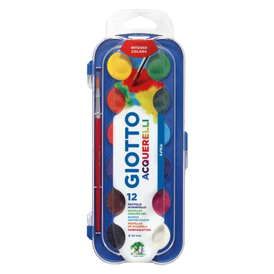 Акварелни бои GIOTTO 12 цв. .33100