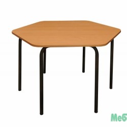 Маса модулна шестоъгълна 93Х83Х46 Н=60 см. .0