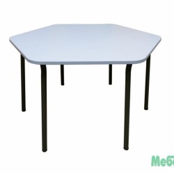 Маса модулна шестоъгълна 93Х83Х46 Н=64 см .0