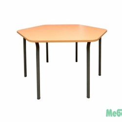 Маса модулна шестоъгълна 93Х83Х46 Н=68 см. .0