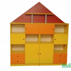 Секция  МОЯ ДОМ-Шкаф Къща 160Х40 Н=180см .0