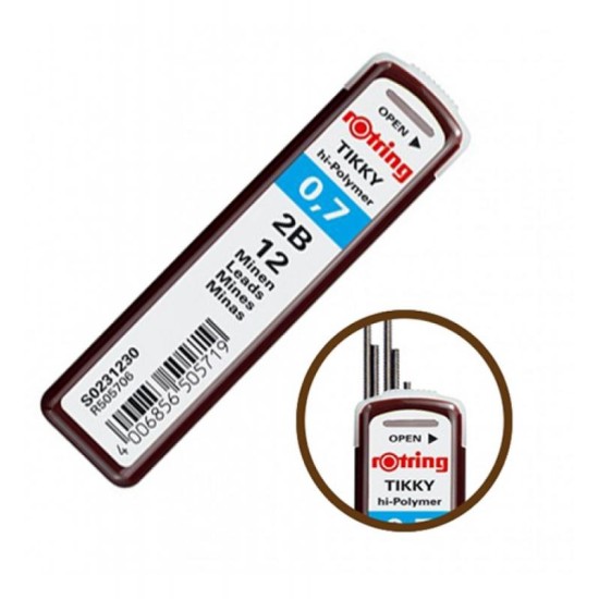 Графити ROTRING 0,7mm 2B .5019